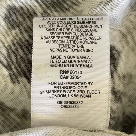 Anthropologie 9-H15 STCL Floral Short Sleeve Tee - Picture 16 of 16